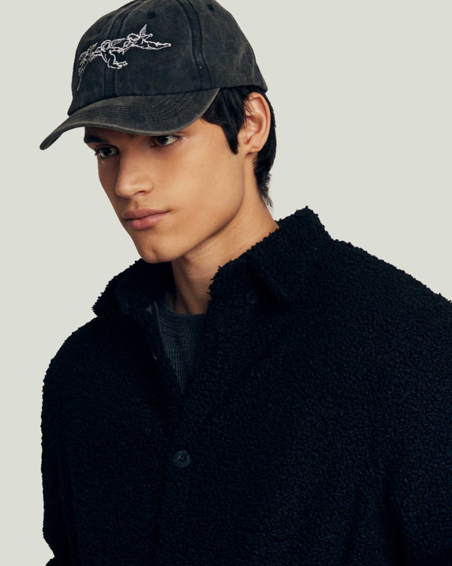 Chaquetón Teddy negro