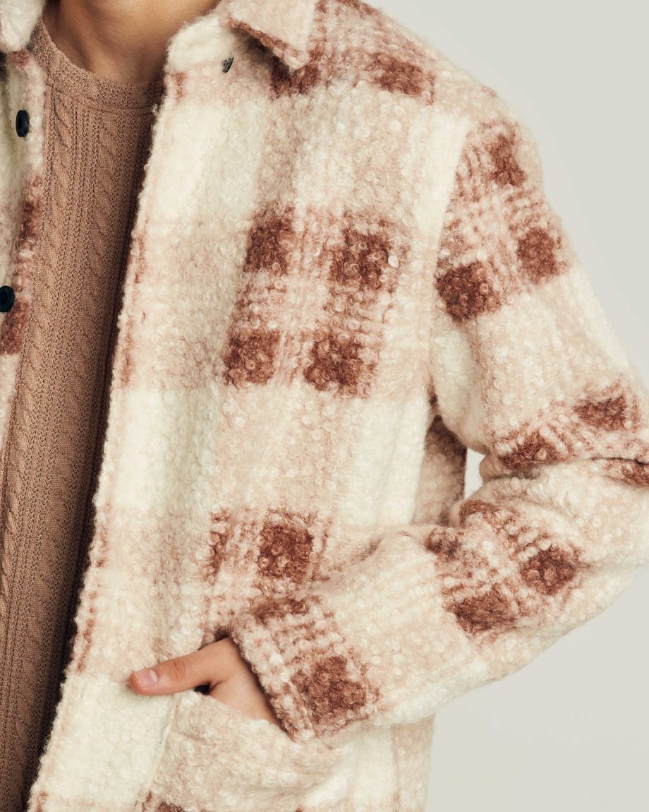 Chaquetón Alaska beige