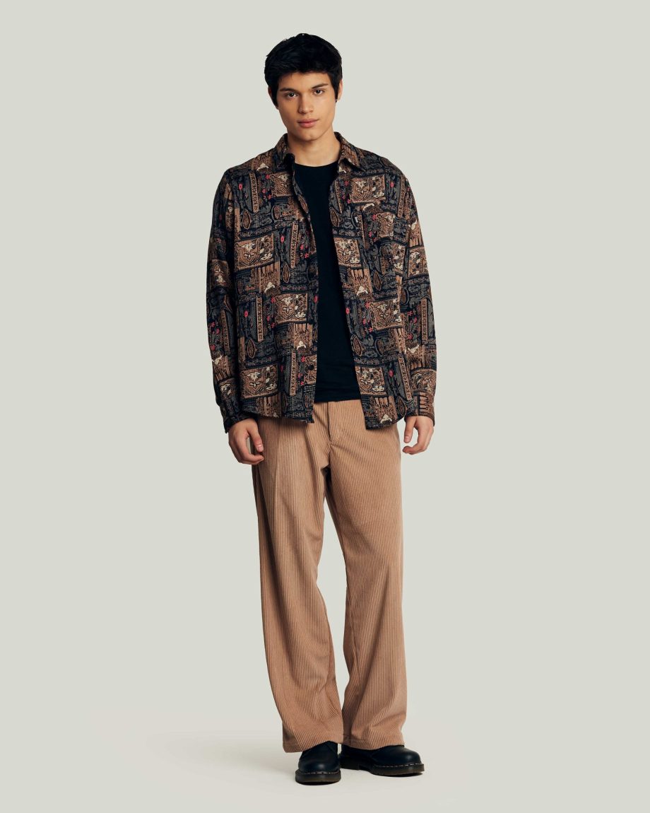 Pantalón Pinza cotelé