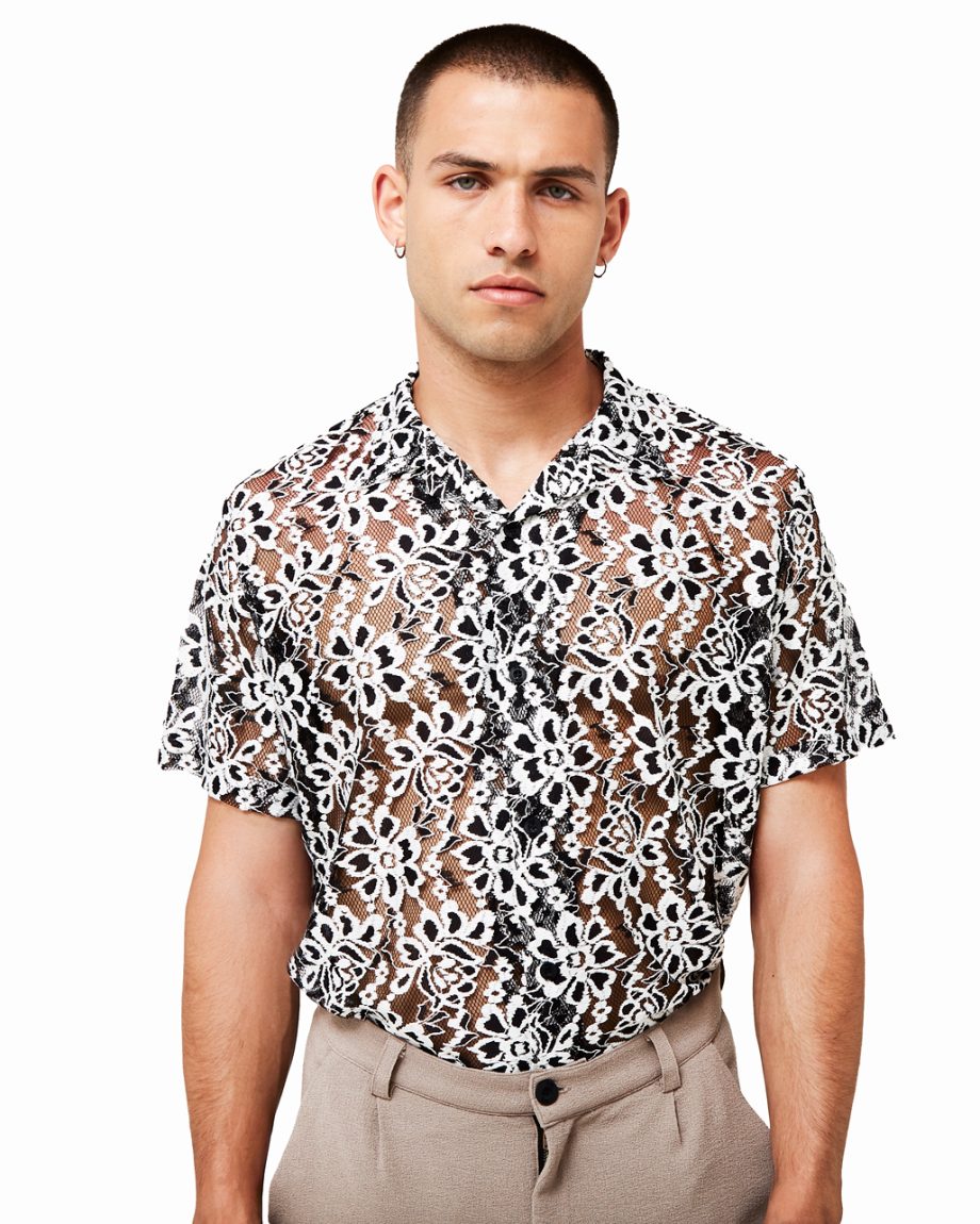 Camisa Romanza negro