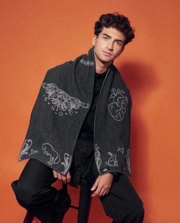 Bufanda Garden gris