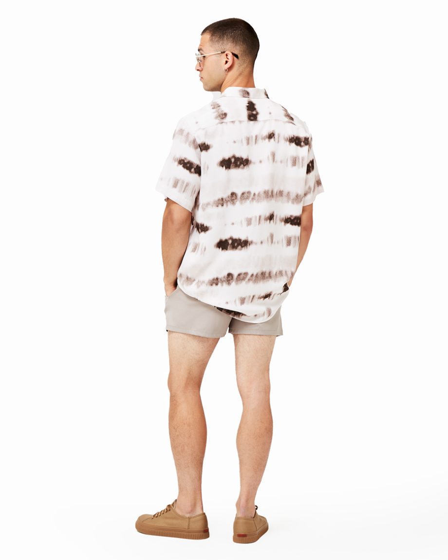 Camisa Psicodelia café