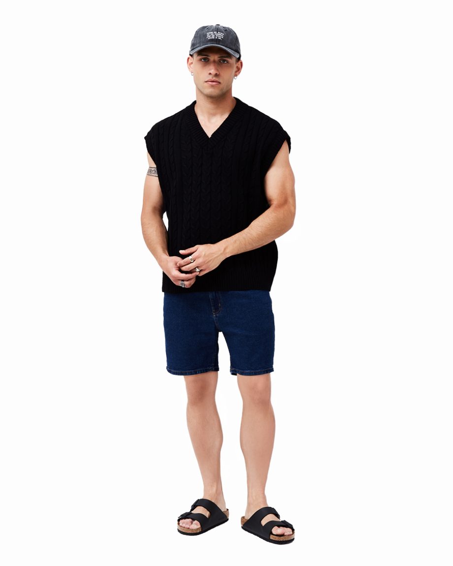 Vest negro
