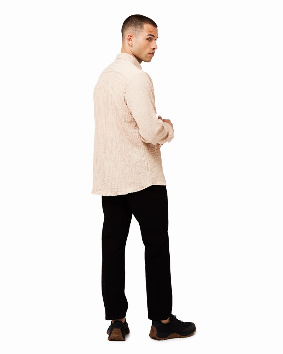 Camisa Strauss beige