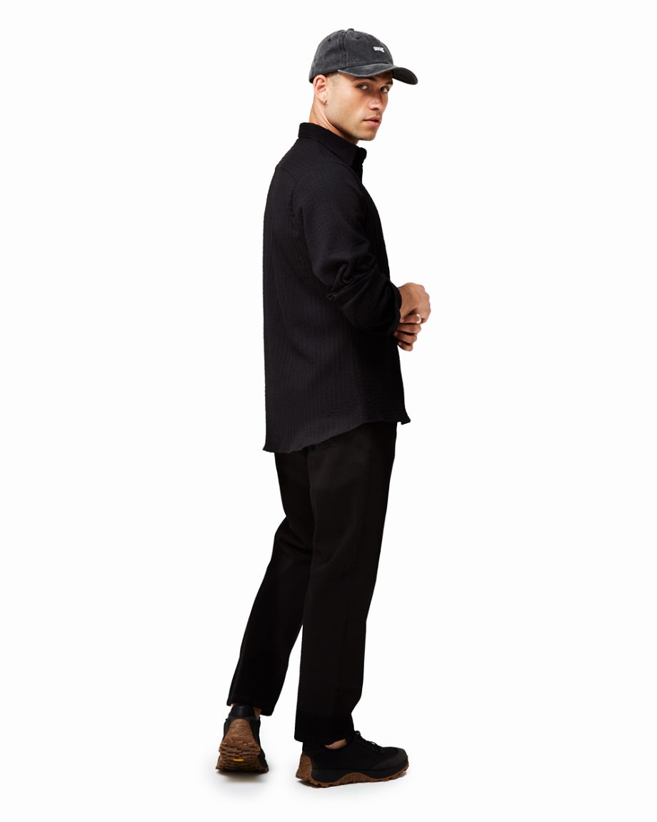 Camisa Strauss negro