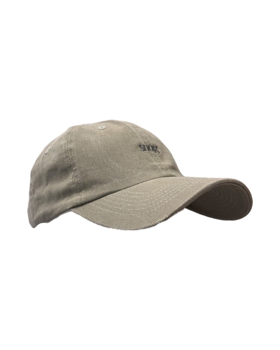 Cap logo gris