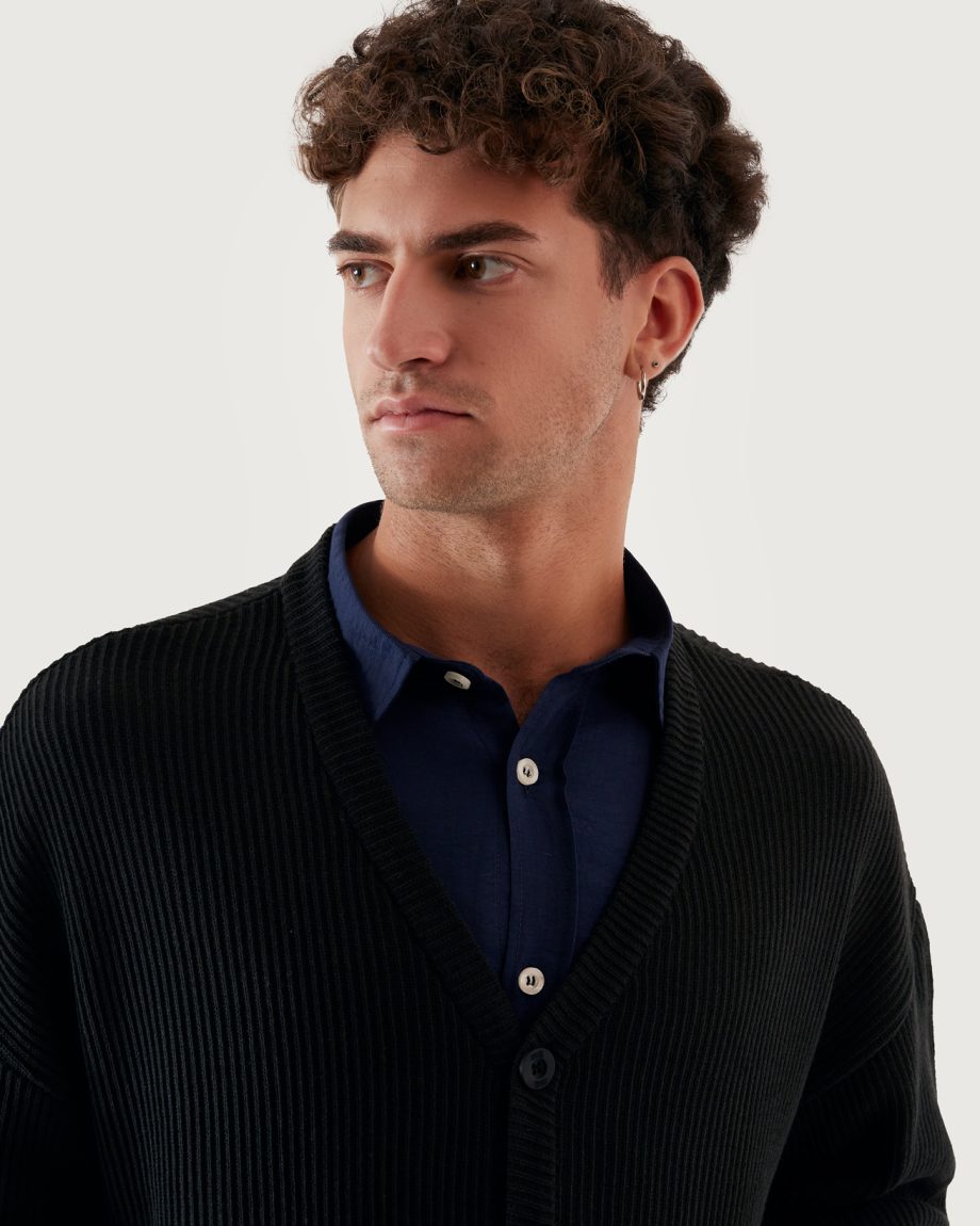 Cardigan negro
