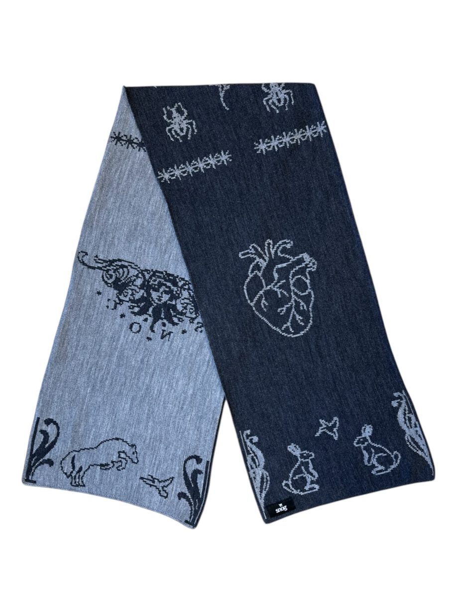 Bufanda Garden gris