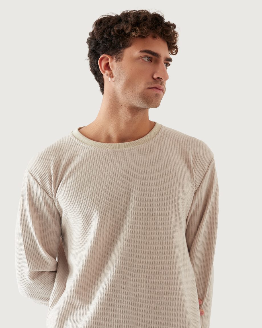 Polera Flip ecru