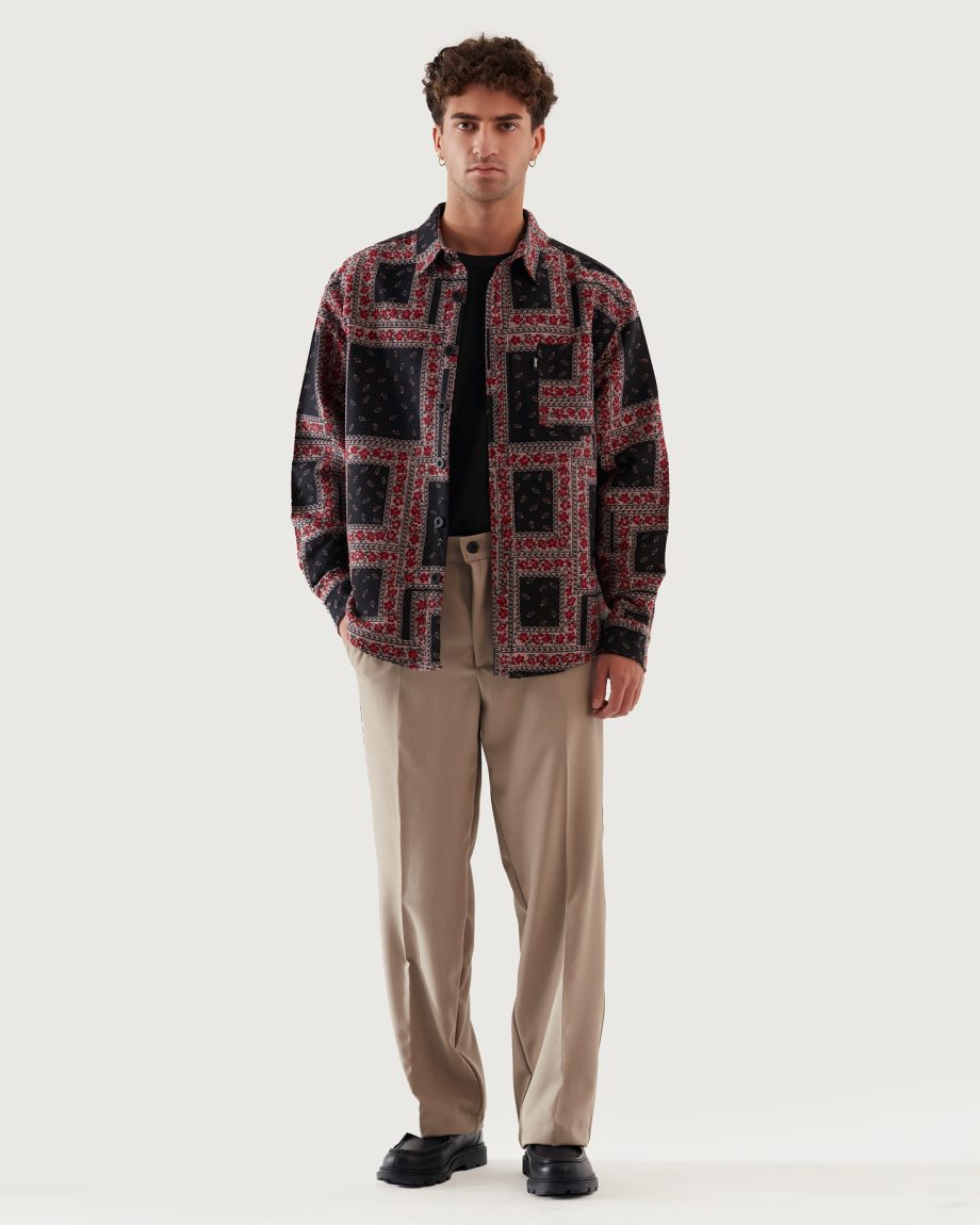 Sobrecamisa Heritage rojo