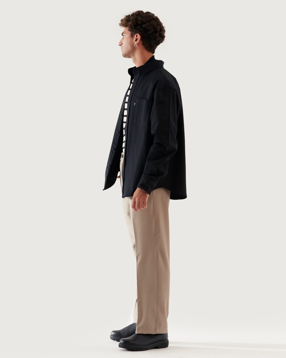 Sobrecamisa Kazu negro