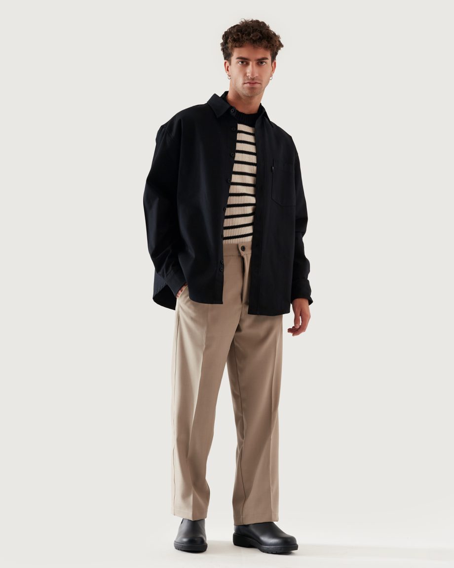 Sobrecamisa Kazu negro