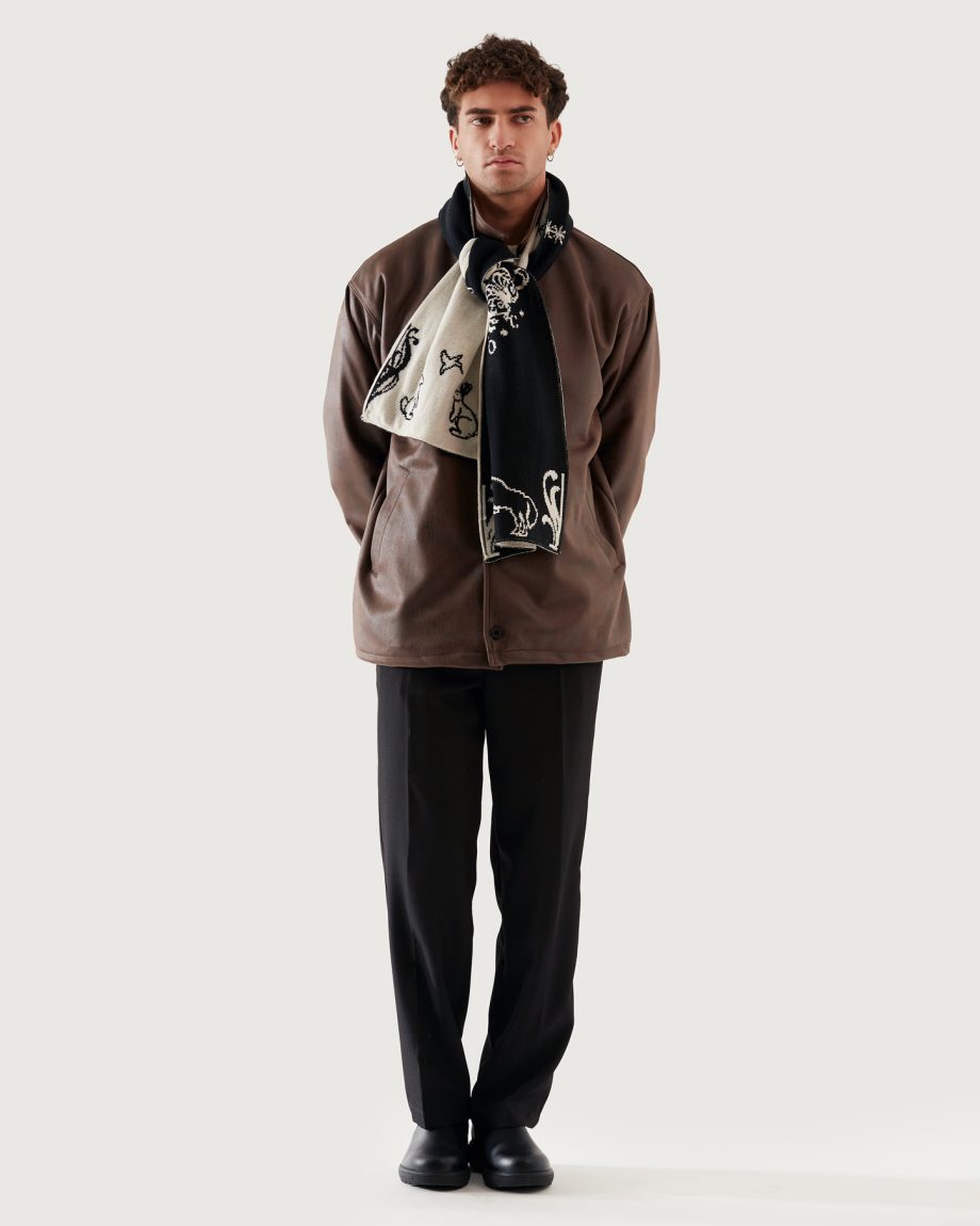 Chaqueta West tabaco