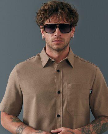 Camisa Cruise Marrón