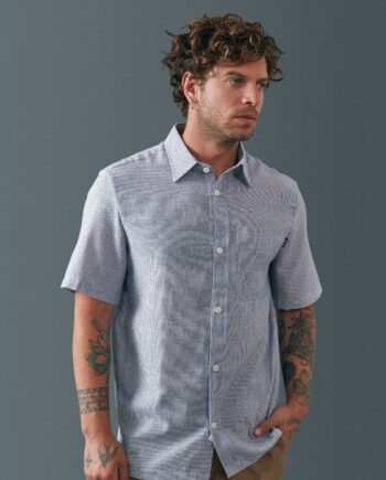 Camisa Resort azul