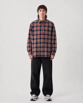 Camisa Dante Cuadro Rojo