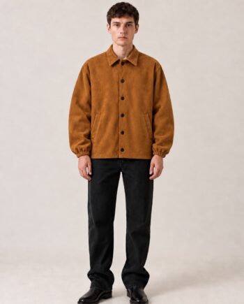Chaquetón Suede Toffee